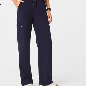 Figs jogger medical uniform Sz small black waistband